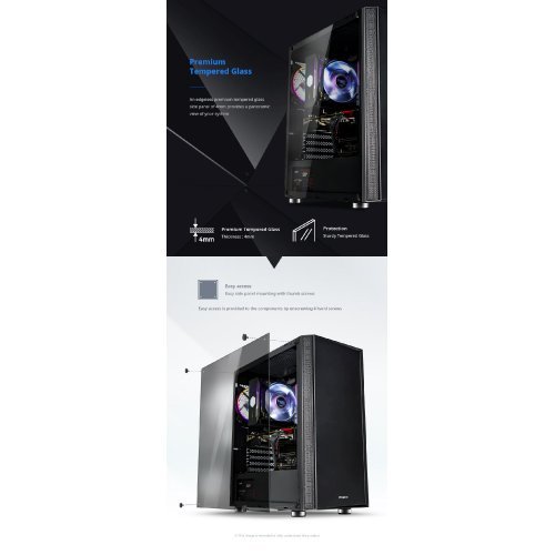 Компютърна кутия Zalman ZM-R2-BLACK (снимка 9)