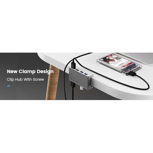 USB хъб Orico MH4PU-P-SV-BP (снимка 2)