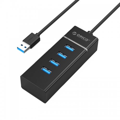 USB Hub Orico W6PH4-U3-V1-BK (снимка 1)