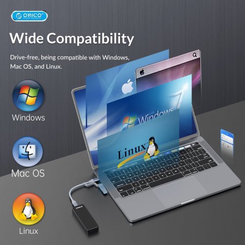 Кутия за диск Orico HM2-G2-BK-BP (снимка 10)