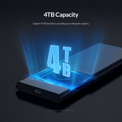 Кутия за диск Orico 2521C3-BK-EP (снимка 8)