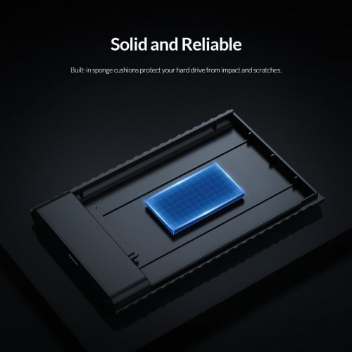 Кутия за диск Orico 2521C3-BK-EP (снимка 9)