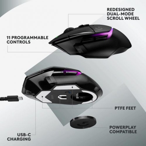 Мишка Logitech G502 X Plus 910-006162 (снимка 7)
