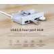 USB хъб Orico MH4PU-SV-BP