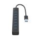 USB хъб Orico TWU3-7A-BK-EP