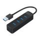 USB Hub Orico TWU3-4A-BK-EP