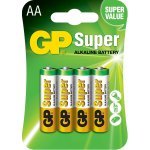 Батерия GP Batteries AA Super Alkaline GP15A GP-BA-15A-U4