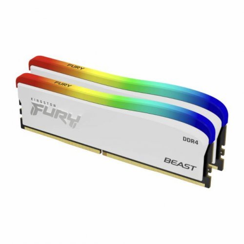 RAM памет Kingston FURY Beast White RGB KF436C18BWAK2-32 (снимка 2)
