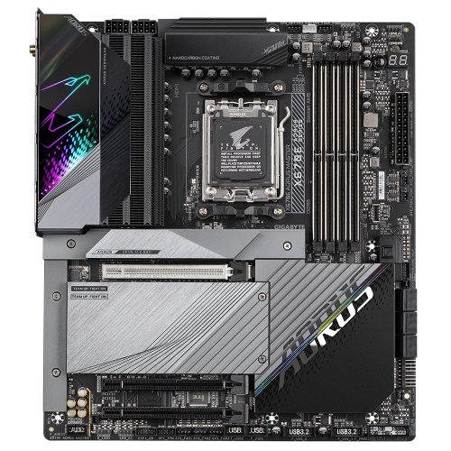 Дънна платка Gigabyte X670E AORUS Master X670E AORUS MASTER (снимка 1)