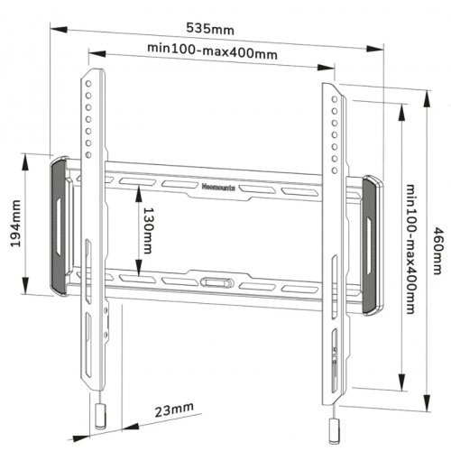 Стойки и стендове > NewStar WL30-550BL14 (снимка 4)