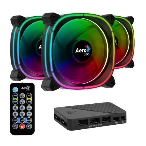 Комплект вентилатори  AeroCool ASTRO 12 Pro ACF3-AT10217.02 (снимка 1)