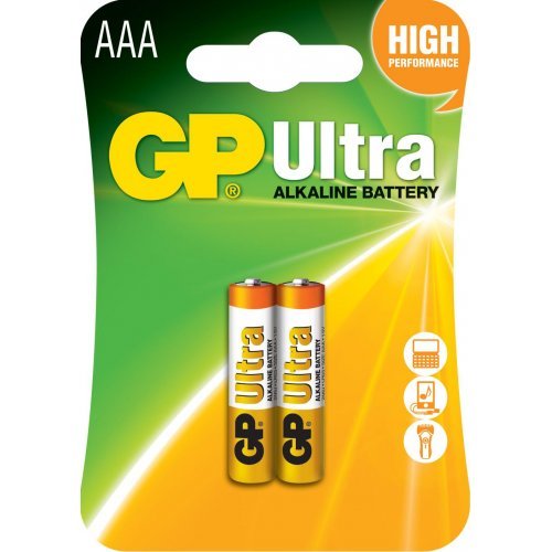 Батерия GP Batteries AAA Ultra Alkaline GP24AU GP-BA-24AU-U2 (снимка 1)