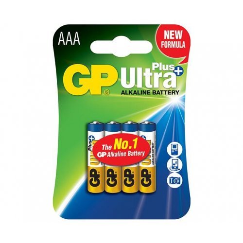 Батерия GP Batteries AAA Ultra Plus 24AUP GP-BA-24AUP-U4 (снимка 1)