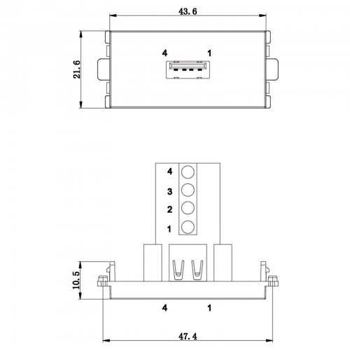 Конектор Roline 25.99.8204 (снимка 2)