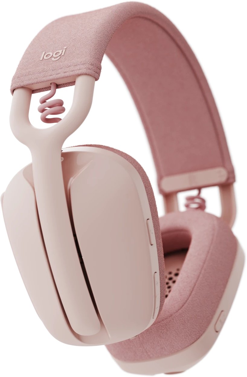 Слушалки Logitech Zone Vibe 100 Bluetooth Headset Rose 8517