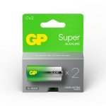 Батерия GP Batteries LR14 Super Alkaline GP14A GP-BA-14A-U2