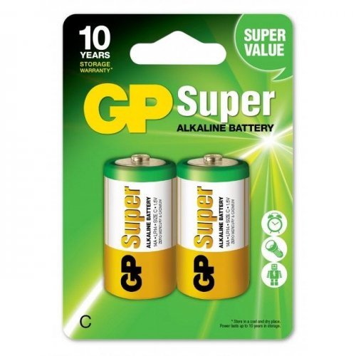 Батерия GP Batteries LR14 Super Alkaline GP14A GP-BA-14A-U2 (снимка 1)