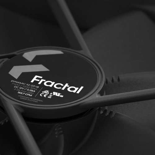 Охлаждане за компютри > Fractal Design FD-FAN-DYN-X2-GP18 BLACK (снимка 2)
