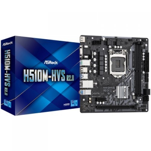 Дънна платка ASRock H510 H510M-HVS R2.0 (снимка 1)