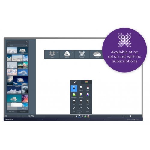 Интерактивни дисплеи > Clevertouch Impact 15465IMPACTMAXAH (снимка 5)