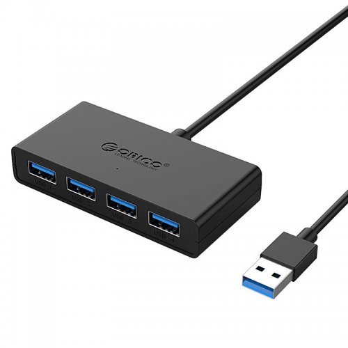 USB хъб Orico G11-H4-U3-10-BK-EP (снимка 1)