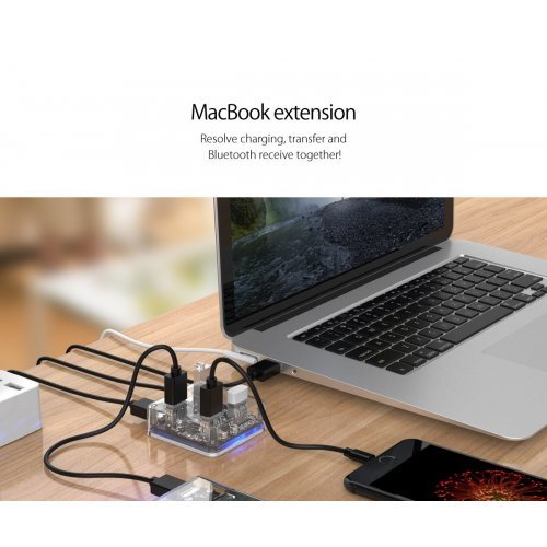 USB хъб Orico MH4U-U3-10-CR (снимка 13)