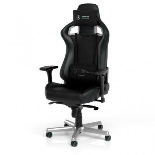 Геймърски стол noblechairs EPIC Mercedes-AMG Petronas Edition (снимка 3)