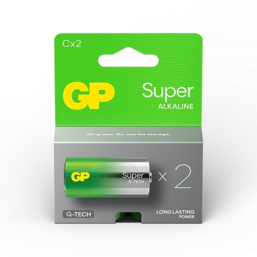 Батерия GP Batteries LR14 Super Alkaline GP14A GP-BA-14A-U2 (снимка 1)