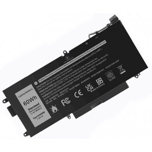 Batterie Pour Dell Latitude 5289 7389 7390 2-en-1 - Référence 71TG4 - 45Wh / 3745mAh - 11.4V - Compatible K5XWW, X49C1