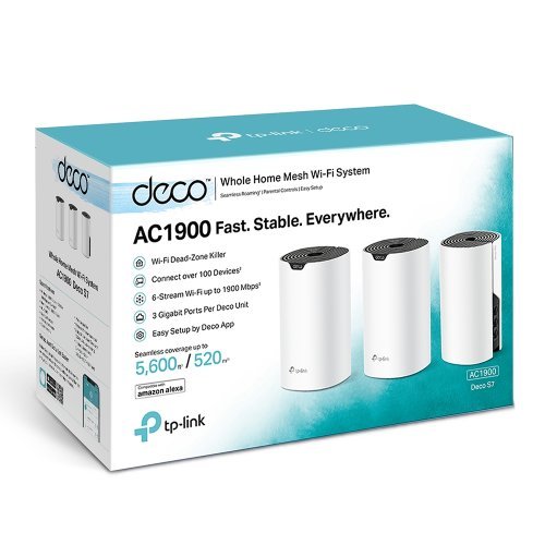 MESH система TP-Link Deco S7 Deco S7(3-pack) (снимка 4)