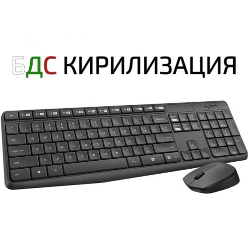 Клавиатура Logitech MK235 920-008024 (снимка 1)