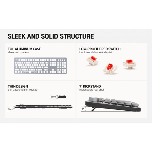 Клавиатура Delux KS100U (снимка 6)