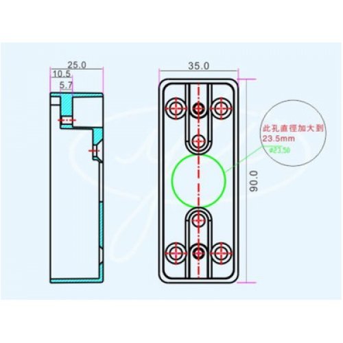 Стойки и кожуси за камери > YLI ELECTRONIC MBB-811A-M (снимка 2)