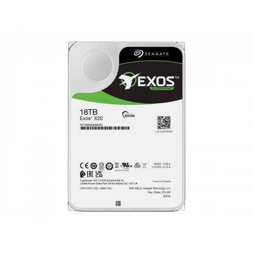 Твърд диск Seagate Exos X20 ST18000NM003D (снимка 1)