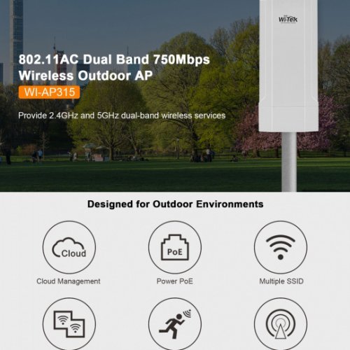 Access Point Wi-Tek WI-AP315 (снимка 3)