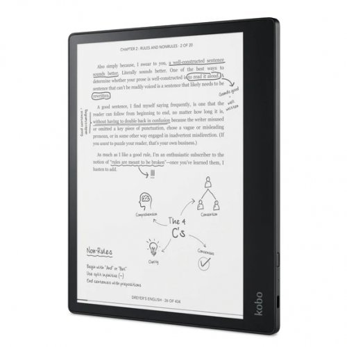 Електронна книга Kobo N604-KU-BK-K-BU (снимка 2)