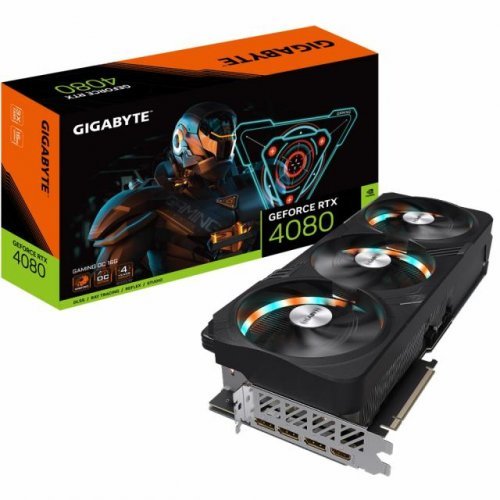 Видео карта Gigabyte GeForce RTX 4080 16GB GAMING OC  GV-N4080GAMING OC-16GD (снимка 3)