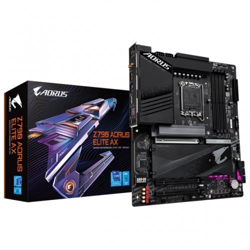 Дънна платка Gigabyte Z790 AORUS ELITE AX (снимка 1)