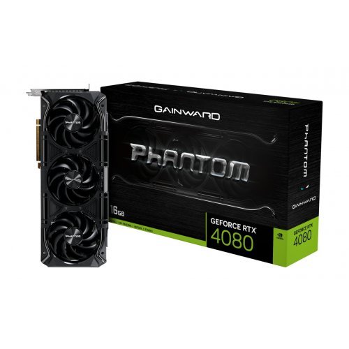 Видео карта Gainward GeForce RTX 4080 Phantom NED4080019T2-1030P (3505) (снимка 1)