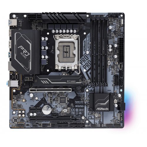 Дънна платка ASRock H670M PRO RS (снимка 2)