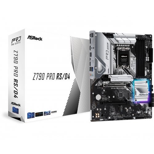 Дънна платка ASRock Z790 PRO RS/D4 (снимка 1)
