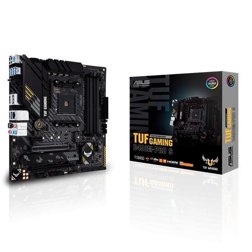 Дънна платка Asus TUF GAMING B450M-PRO S 90MB1560-M0EAY0 (снимка 1)