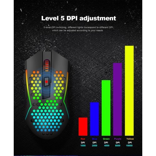 Мишка Redragon M987P-K (снимка 8)