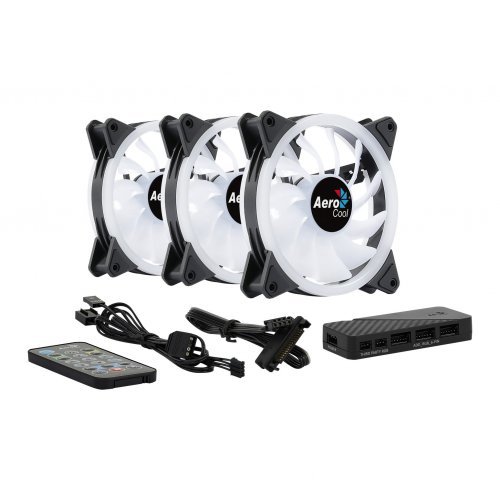 Комплект вентилатори AeroCool DUO 12 Pro ACF3-DU10227.11 (снимка 9)