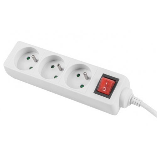 Разклонител Lanberg PS1-03E-0150-W (снимка 1)