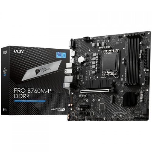 Дънна платка MSI PRO B760M-P PRO_B760M-P_DDR4 (снимка 1)