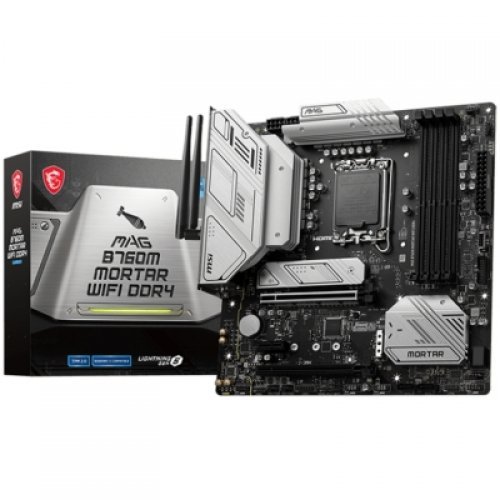 Дънна платка MSI MAG B760M MAG_B760M_MORTAR_WIFI_DDR4 (снимка 1)