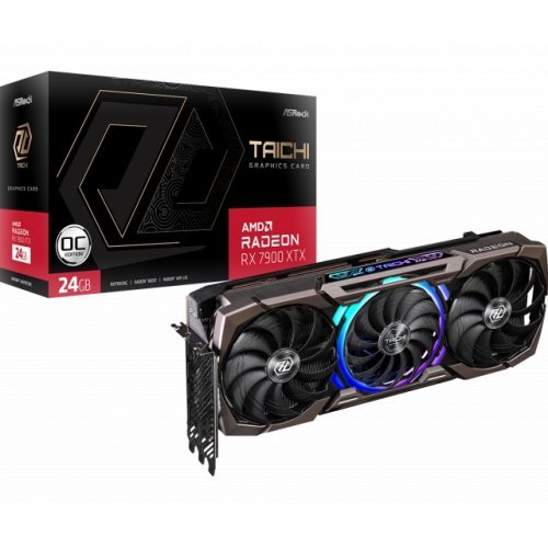 Видео карта ASRock RX 7900 XTX Taichi OC RADEON RX7900XTX TC 24GO (снимка 6)