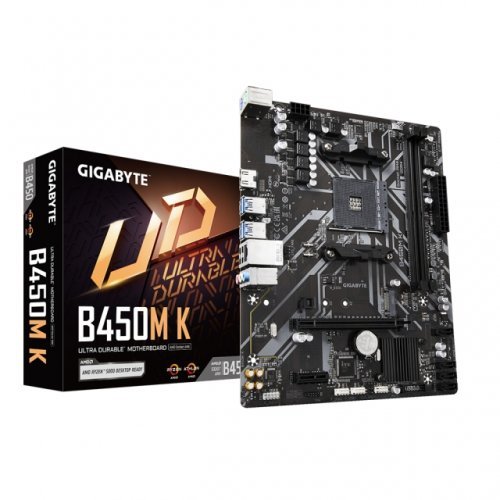 Дънна платка Gigabyte B450M K (снимка 5)