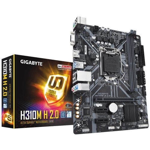 Дънна платка Gigabyte H310M-H 2.0 GA-H310M-H 2.0 (снимка 1)